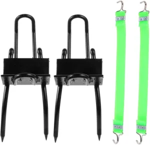 Tree Climbing Shoes Spikes Pole Climbing Tools Set Safety Straps for Secure Tree Access