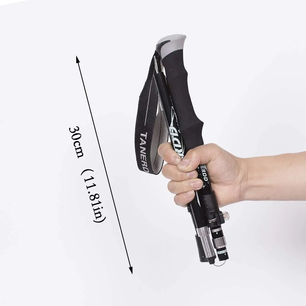 Trekking Poles - 1pc Sports Aluminium 7075 Anti Shock Walking Trekking Hiking Stick Pole Alpenstock