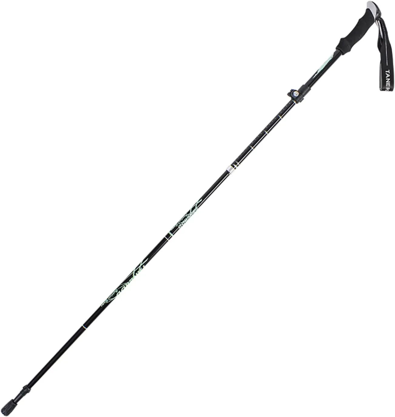 Trekking Poles - 1pc Sports Aluminium 7075 Anti Shock Walking Trekking Hiking Stick Pole Alpenstock