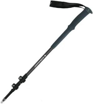 Trekking Poles Collapsible Adjustable Hiking Poles, Aluminum 7075 Walking Poles Sticks with Adjustable Lock Anti-Sweat Cork,Tungsten Tips for Hiking, Nordic Walking and Cross Trekk