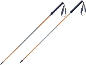 Trekking Poles Collapsible Hiking Pole Pair - EVA Handle 2pc Ultralight Folding Walking Sticks, Lightweight Aluminum 7075 Carbon Fiber Foldable Trekki (2pc 110cm)