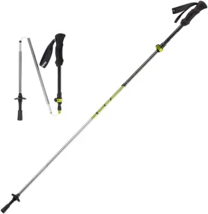 Trekking Poles Collapsible Hiking Poles Lightweight Walking Sticks Foldable Aluminum 7075 with Quick Flip Lock for Hiking Camping Backpacking 2 Pack (