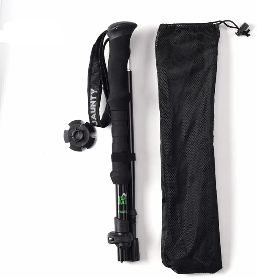 Trekking Poles-Lightweight, Collapsible Hiking Poles for Backpacking Gear - 1 Walking Sticks for Hiking,7075 Aluminum with Storage Bag