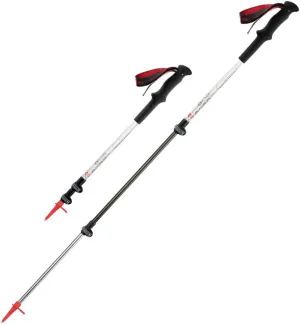 Trekking Poles Telescopic Hiking Poles - Carbon Fiber Adjustable Hiking Walking Sticks with Quick Locks, Shock Absorbing, Expandable to 53.1" and Ultra