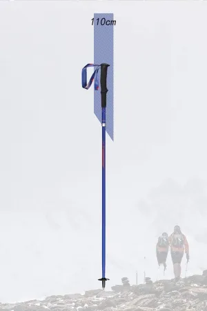 Trekking Poles, Walking Poles Carbon Fiber Folding Walking Sticks Outdoor Camping Trail Running Trekking Pole Ultralight Canes