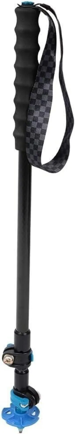 Trekking Poles, Walking Poles Hiking Poles Carbon Fiber Outdoor Anti-Shock Walking Stick Alpenstock Collapsible 3-Sections Trekking Hiking Poles