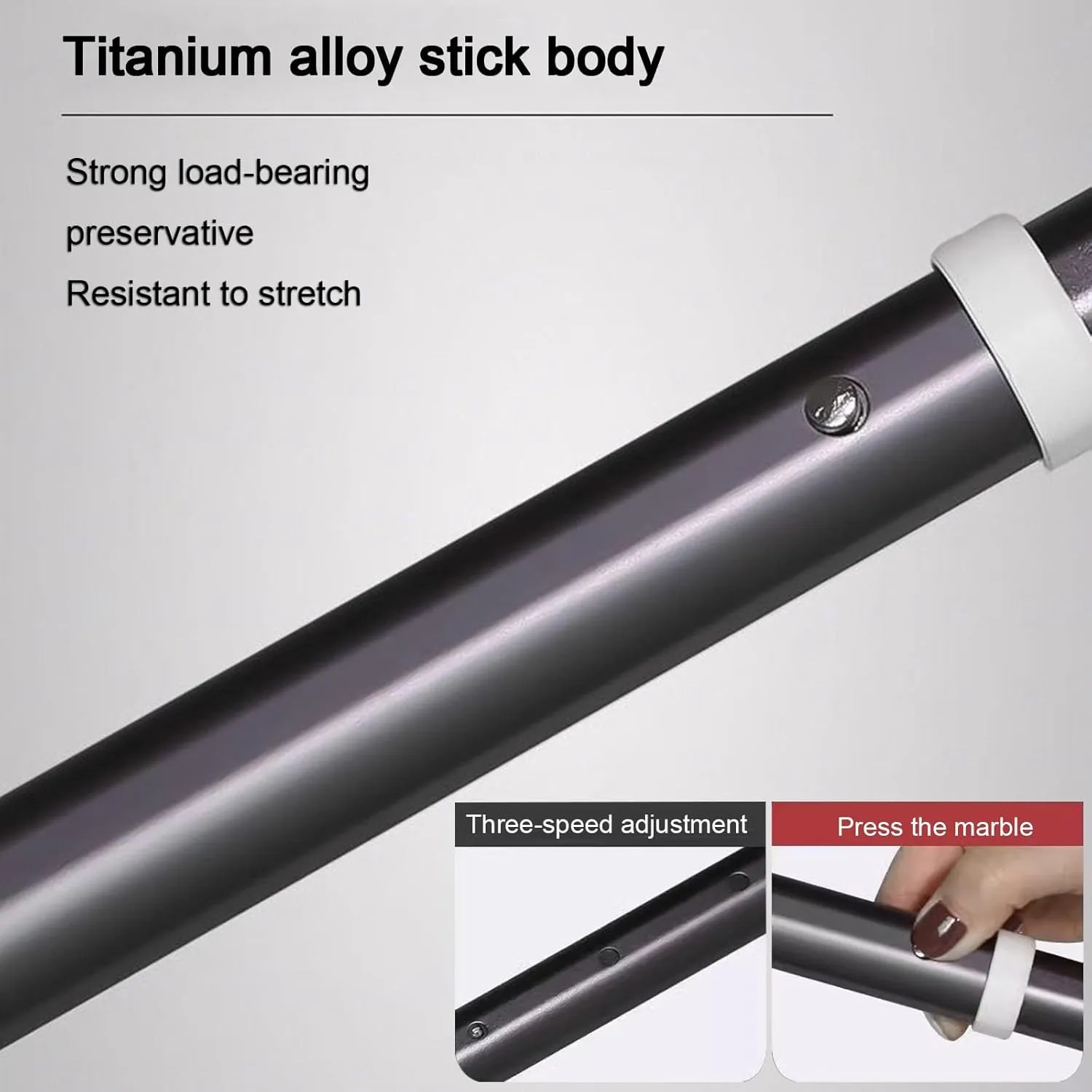 Trekking Poles-Walking Sticks for Hiking-Trekking Sticks with Quick Lock System Telescopic Collapsible Ultralight for Hiking Camping