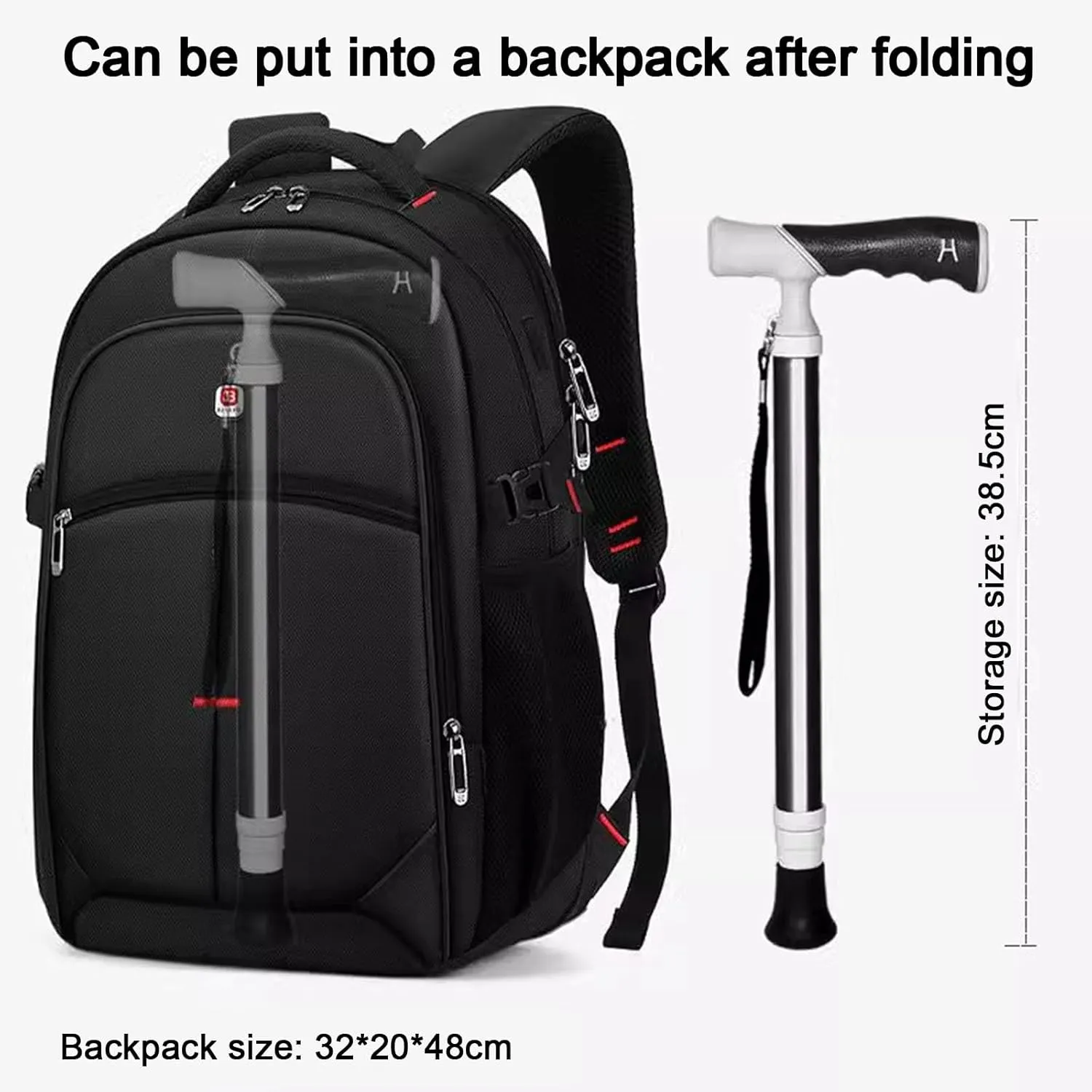 Trekking Poles-Walking Sticks for Hiking-Trekking Sticks with Quick Lock System Telescopic Collapsible Ultralight for Hiking Camping