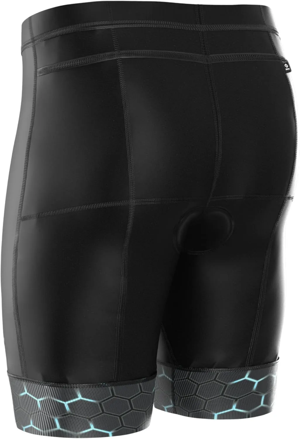 Triathlon Shorts Mens - Padded Tri Shorts Mens – Swim, Bike, Run – Duathlon or Triathlon with Pocket