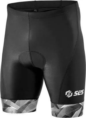 Triathlon Shorts - Men's Padded Tri Shorts with 2 Pockets, Medium Compression