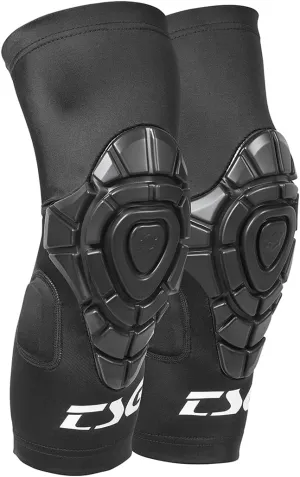 TSG Knee Sleeve Joint, Crash Protection, Bicycle, Skating, Lycra Sleeve, Softshell, PU Foam Padded, Lightweight, Flexible, Anti Slip, Washable, All Mountain, Trail, Swiss Design, Black