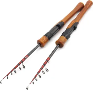 Ultra Light Fishing Rod 6FT UL Power Telescopic Spinning Rod Fish Pole