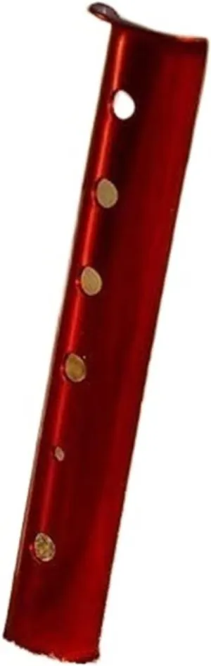Ultra-Lightweight Camping Tent - Windproof Seaside Canopy with Fixed Aluminium Alloy U-Shaped Design(Red)