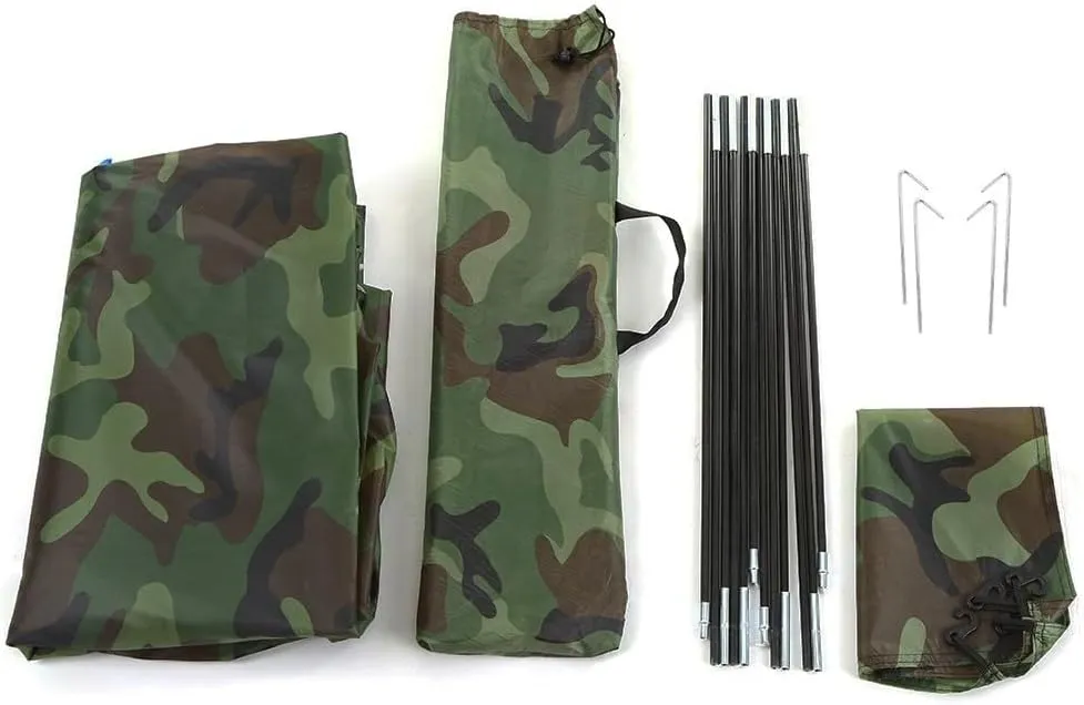 Ultralight Camping Tent for 1 Or 2 People, Camouflage and Water Resistant, for Outdoor Hiking