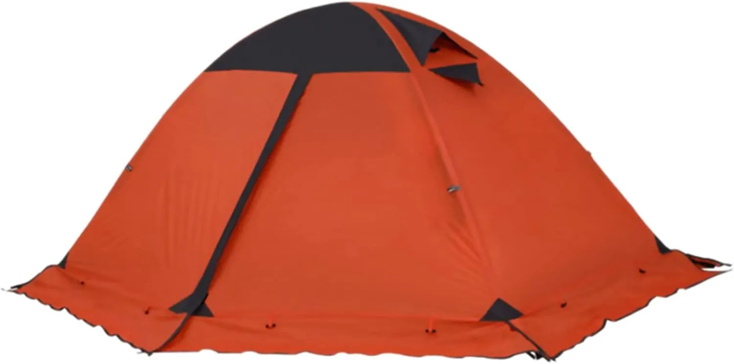 Ultralight Skirt Tent Camping Outdoor 3-4 Person Double Layers Aluminum Pole Anti Snow Travel Family Waterproof and Breathable Tent
