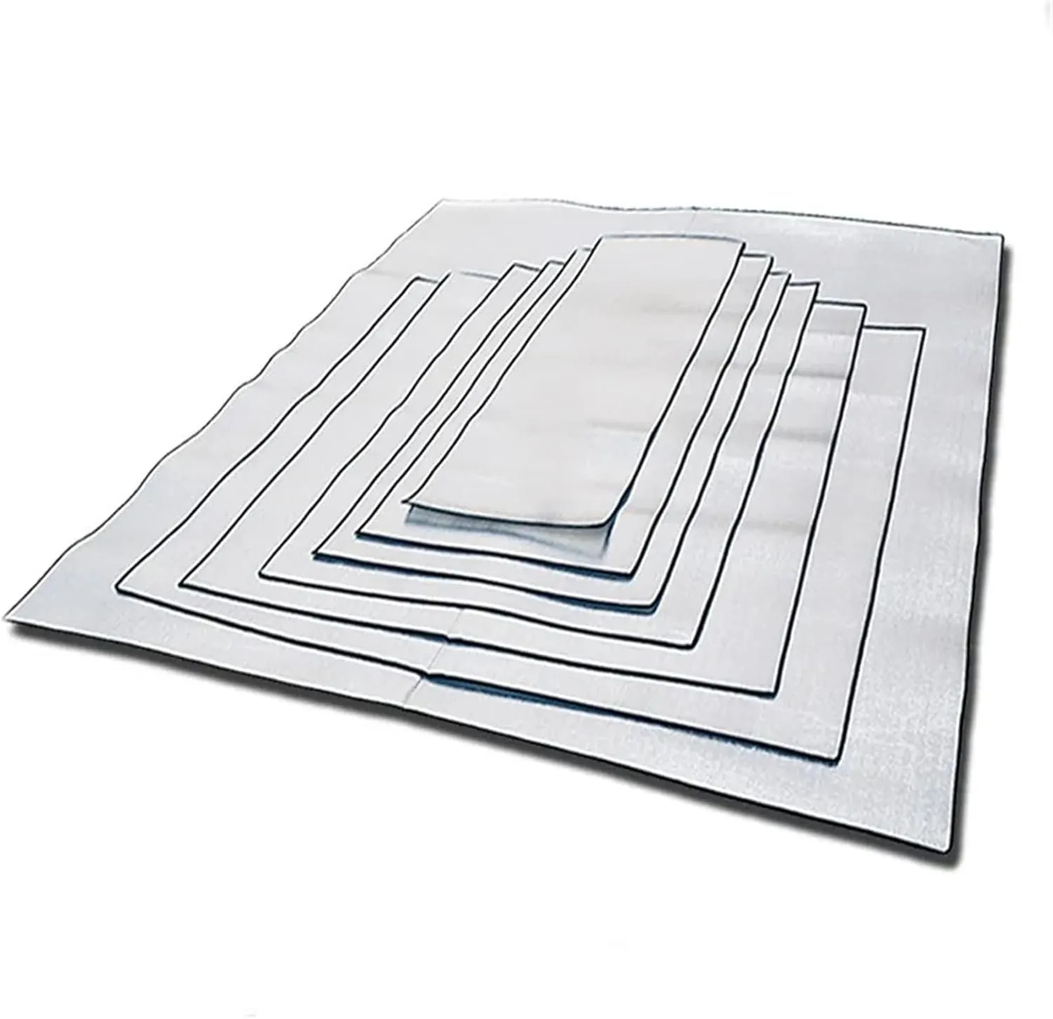 Ultralight Waterproof Camping Mat Picnic Blanket Beach Mattress Sleeping Pad Aluminum Foil EVA Foam Mat Outdoor Tent
