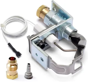 Universal Pilot Burner Ignitor for Intermittent Pilot Application, replacement for Sterling for Raypak for Honeywell Natural Gas Furnace Pilot Burner Ignitor Assembl J38R04578-001 Q3451U1000 1011483