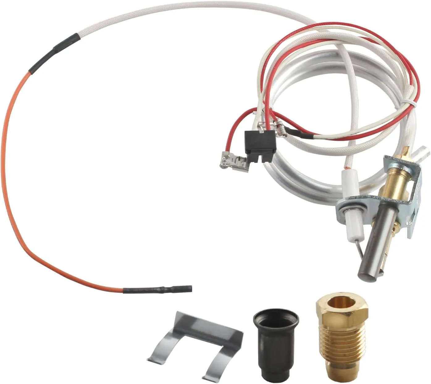 Upgrade 100112330 9007876 9007877 Natural Gas Water Heater Pilot Assembly Compatible with 300 301 Series Whirlpool Water Heater Parts, A.O.Smith, American, Kenmore, Reliance, State