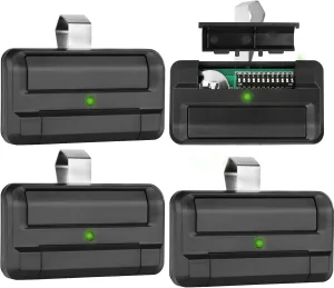 Upgrade 811LM Remote for liftmaster with Encrypted DIP Programming Security  2.0 Technology, 811LM Commercial Gate Remote, NOT for Garage, Compatible with 850LM/ 860LM Receivers, 4 Pack
