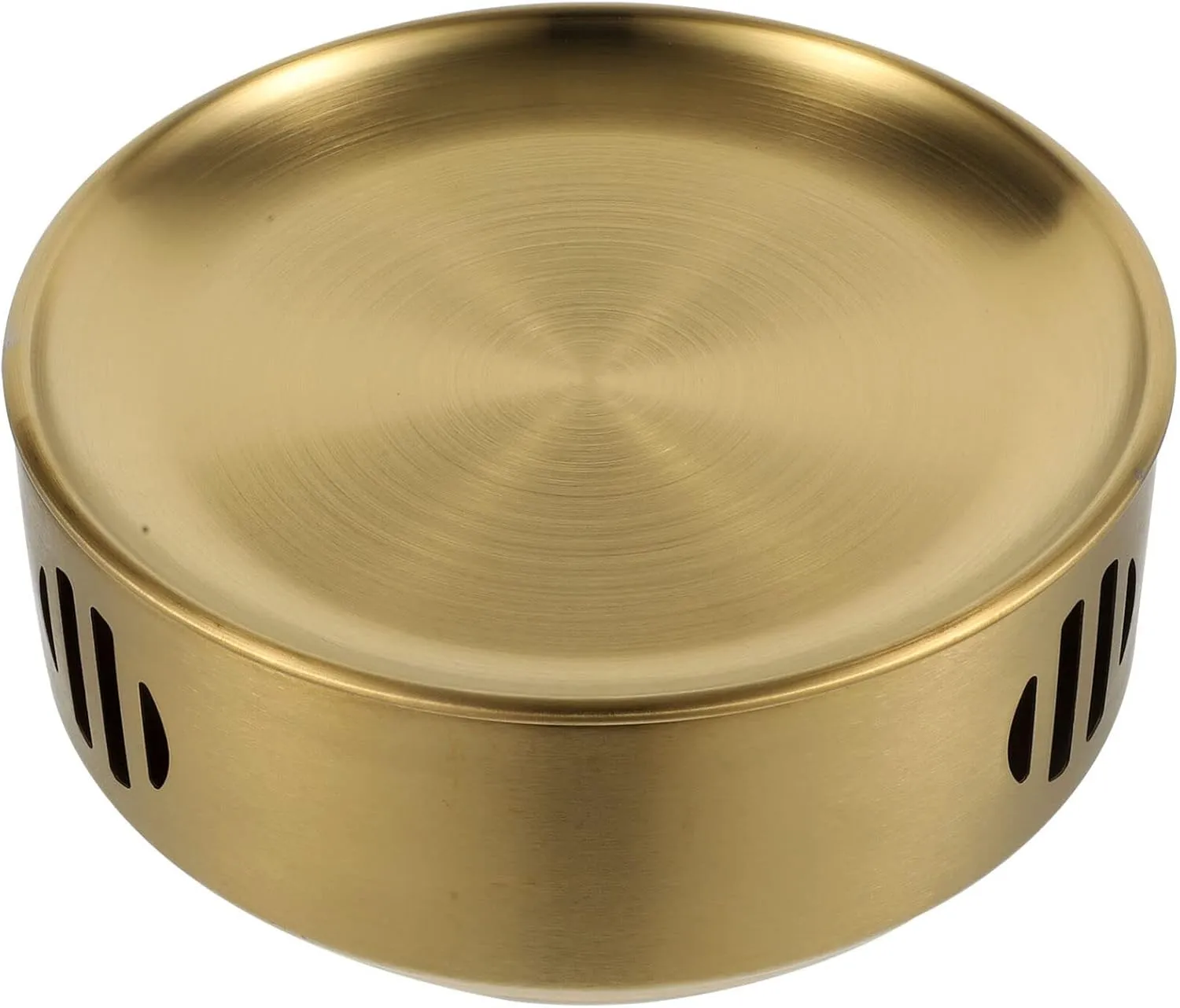UPKOCH Stainless Steel Portable Alcohol Stove Compact Outdoor Cooking Gear for Camping Heating and Temperature Maintenance Design Lightweight and Convenient for Travel