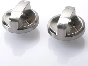 #US Replacement Part for 2 Pack Gas Cooktop Stainless Steel Knobs 813396 for Wolf Range CT36G/S ... knobpart#4561550
