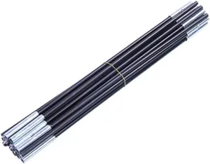 VANZACK Camping Tent Pole Replacement 2 Pack Fiberglass Poles 7 Sections Kit for 3-4 Person Tent Support Bar