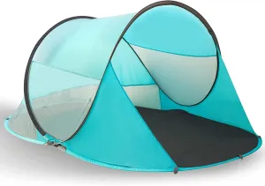 Vaygway Pop-up Tent and Automatic Instant Portable Cabana - Premium Quality 2-4 Person Easy Throw Setup Windproof Waterproof Travel Cabana Beach Tent Shelter- for Hiking, Camping & Outdoor Activities
