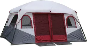 VejiA 8-12 Person Dome Tent 2 Bedroom Large Family Tent Camping Tents Shelters Festival Essential Waterproof Doble Layer Tent Big Family Shelter