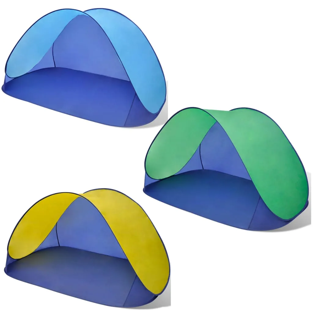 vidaXL Beach Tent Outdoor Foldable Sun Shade Shelter Canopy Beach Camping Tent