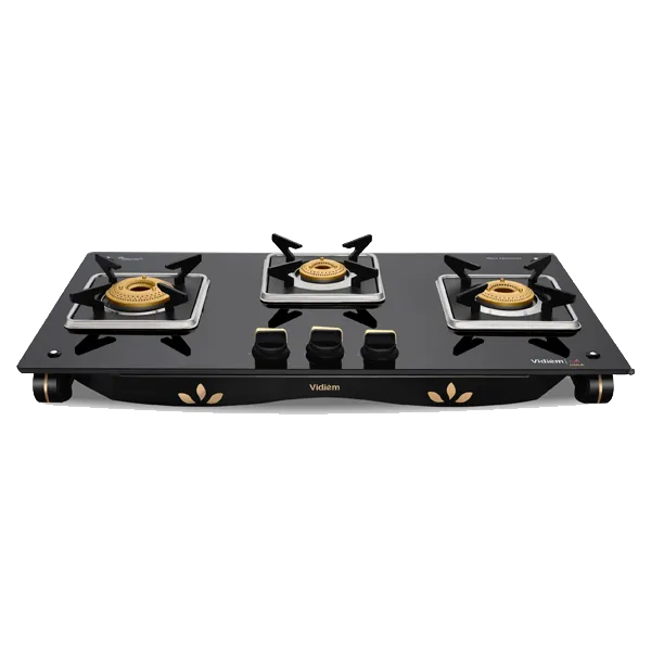 VIDIEM AIR GOLD 3BURNER GAS STOVE
