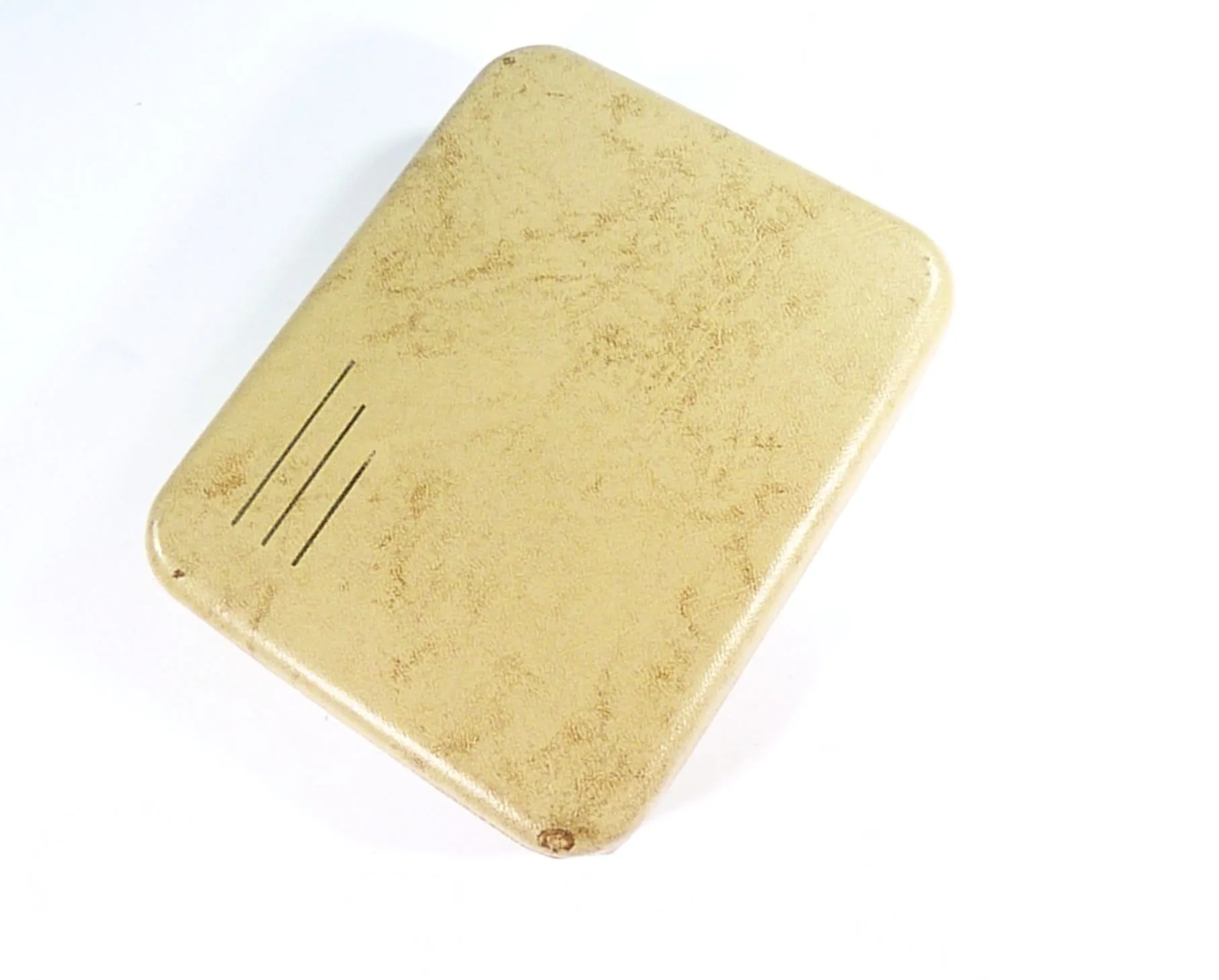 Vintage Stratton Compact Mirror And Perfume Bottle Cased Set
