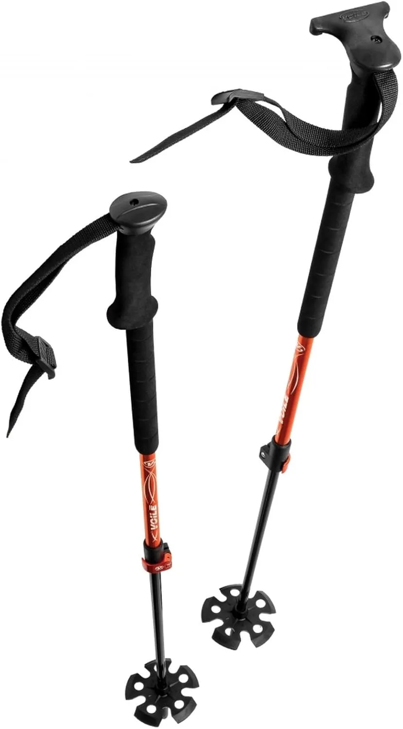 Voile CamLock 2 Carbon Ski Poles - One Size - One Color