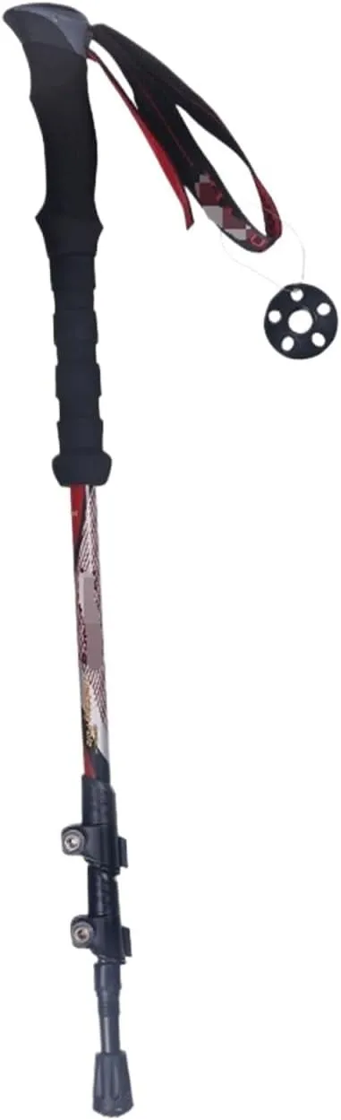 Walking Stick Hiking Poles Ultralight Walking Trekking Poles with Antishock and Quick Lock System Telescopic for Hiking Hiking Gear Trekking Poles