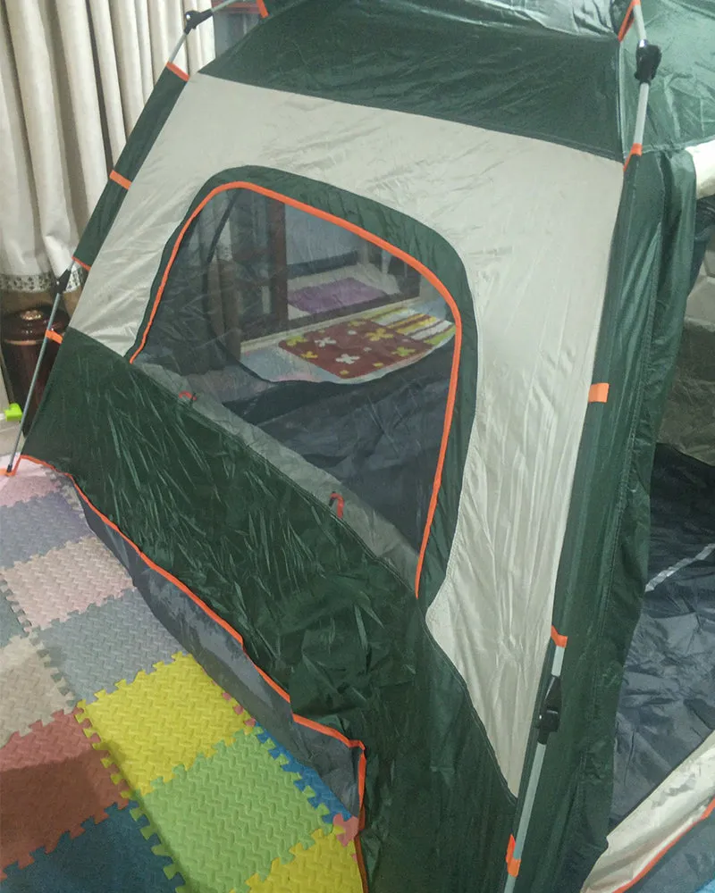 WALNUT camping tent, 4-person tent, portable instant tent, automatic tent waterproof and windproof