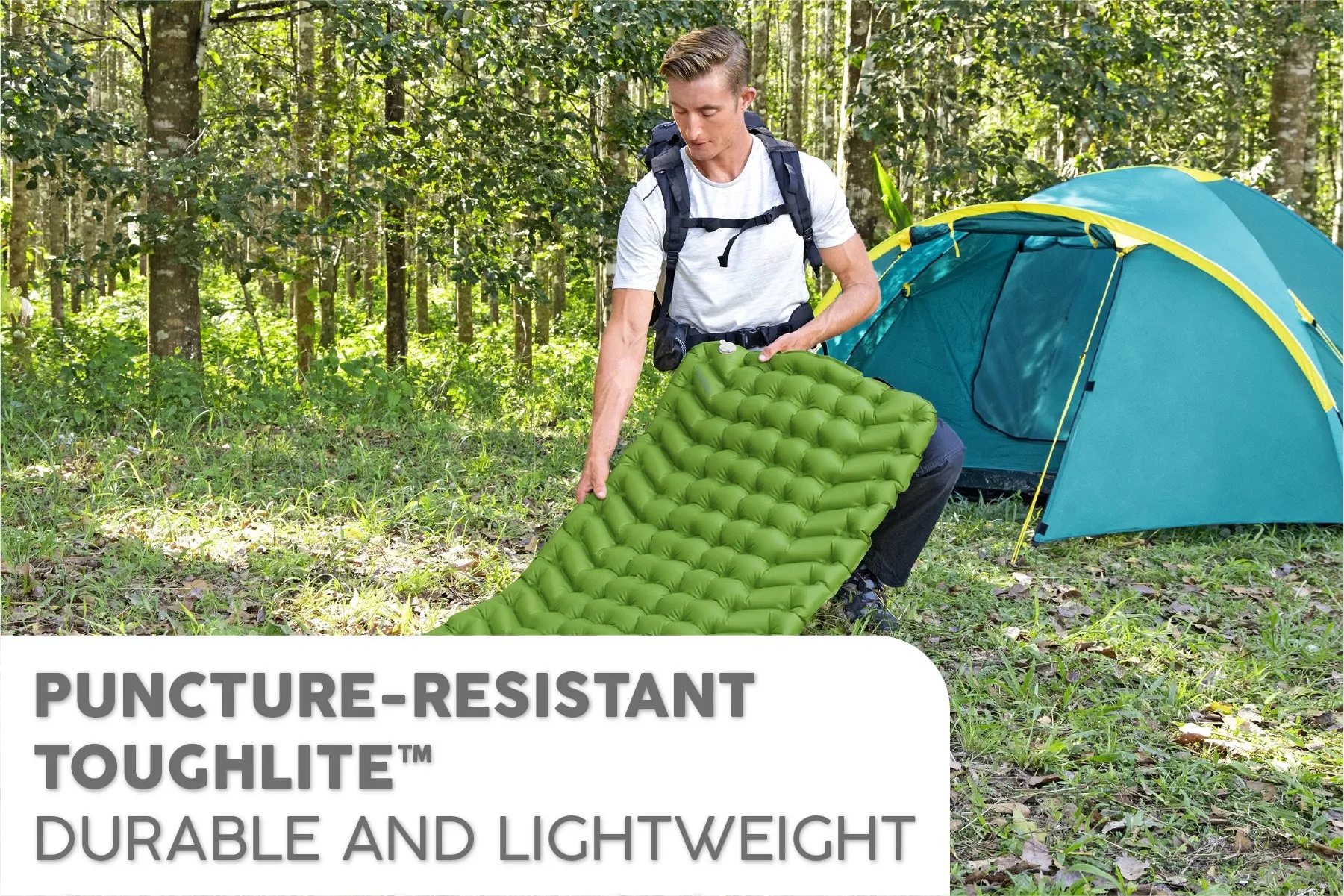 Wanderlite Compact Inflatable Air Sleeping Pad  - Regular
