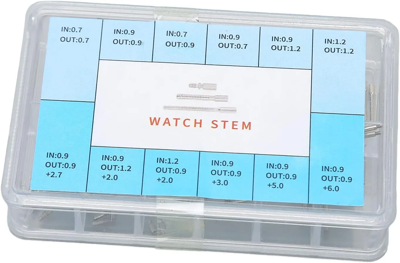 Watch Stem Extender, Portable Precise Safe Watch Winding Stem Extender Hard Replacement Stainless Steel for Watch Store