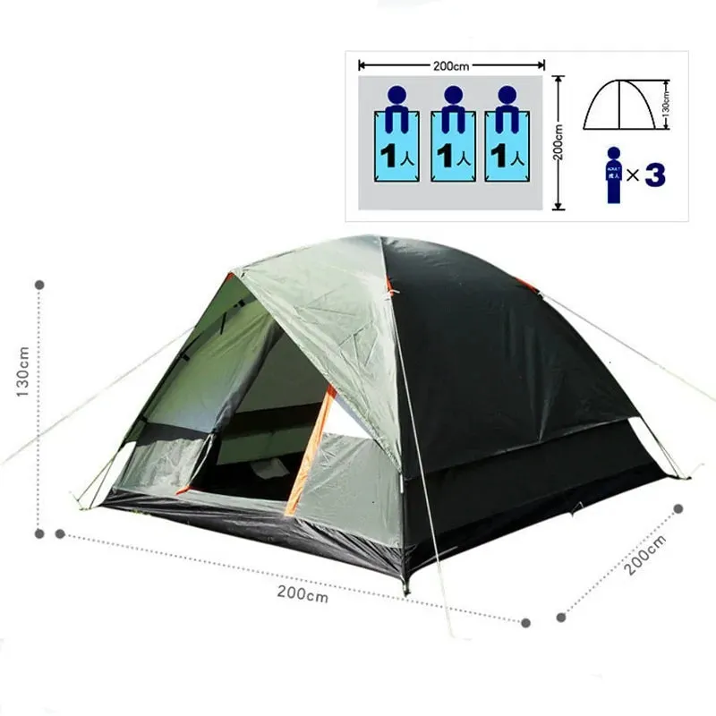 Water-resistant Camping Tent