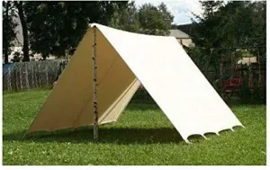 Waterproof Family Recreation Camping Beach Yard Pole Bedouin Star Stretch Tent (Size: 4x3m)
