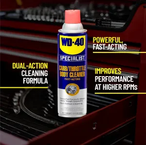 WD-40 Specialist Carb/Throttle Body & Parts Cleaner, 13.5 OZ (Pack of 2)