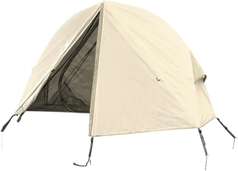 Weatherproof Tents Outdoor Camping Off-The-Ground Tent Single Folding Portable Mosquito Net Windproof and Anti-UV Fishing Tent Camping and Hiking Tents