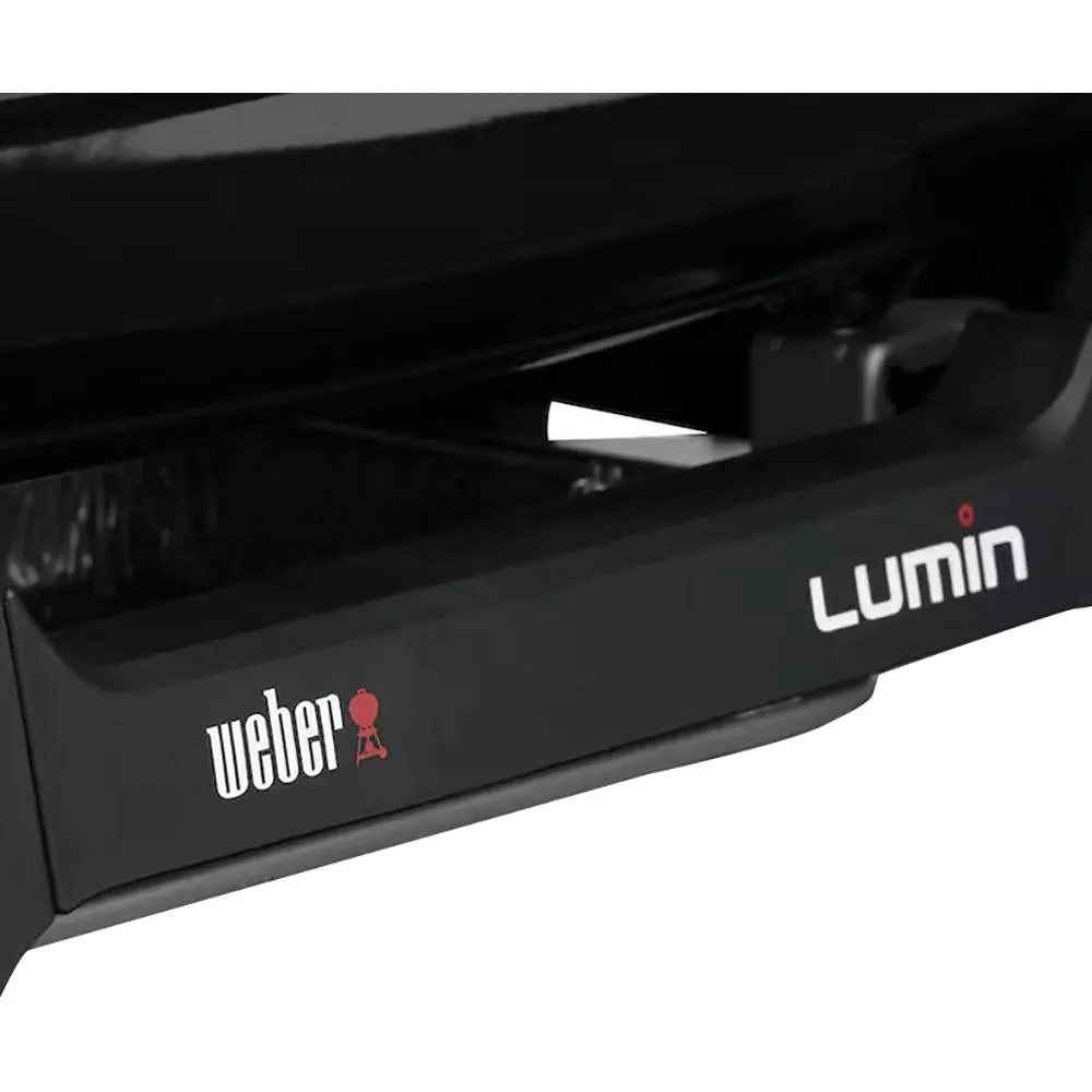 Weber Lumin Compact Indoor Outdoor Electric Grill; Black; 91010901 - Open Box