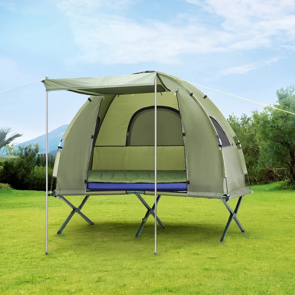 Weisshorn 5-in-1 Camping Tent Cot 1-person Air Mattress Camping Bed-ACT