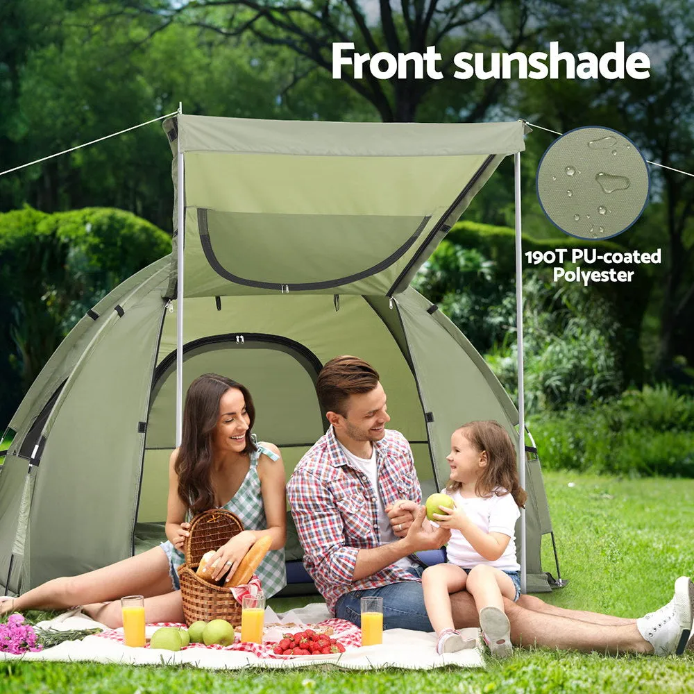 Weisshorn 5-in-1 Camping Tent Cot 1-person Air Mattress Camping Bed-ACT