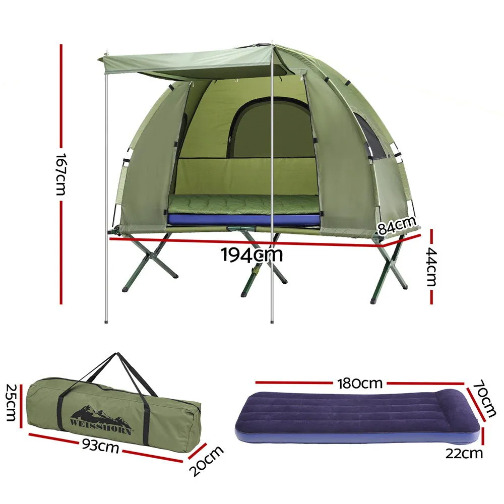 Weisshorn 5-in-1 Camping Tent Cot 1-person Air Mattress Camping Bed-ACT