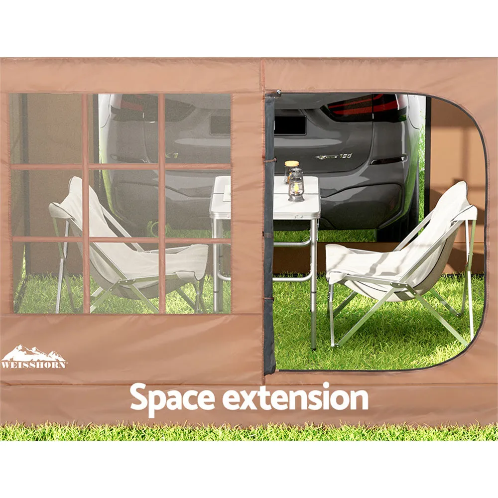 Weisshorn Camping Tent Car SUV Rear Side Canopy Portable Shelter Family Home 4WD-NT_Rural