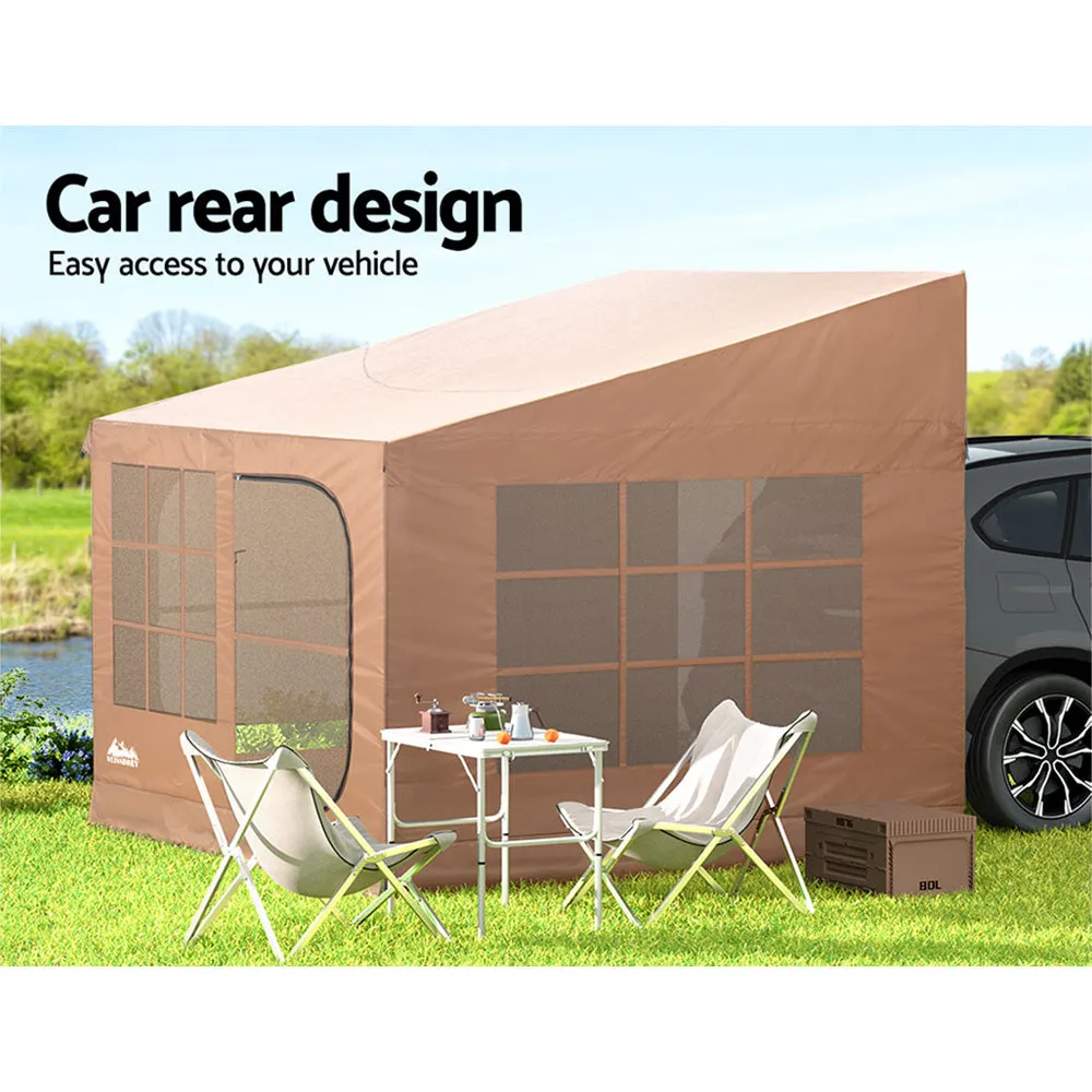 Weisshorn Camping Tent Car SUV Rear Side Canopy Portable Shelter Family Home 4WD-NT_Rural