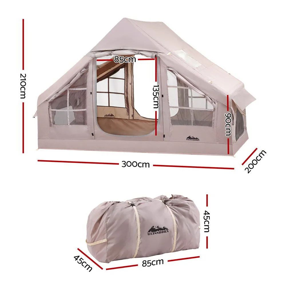 Weisshorn Camping Tent Inflatable Beach Tent 6 Person 300CM-ACT