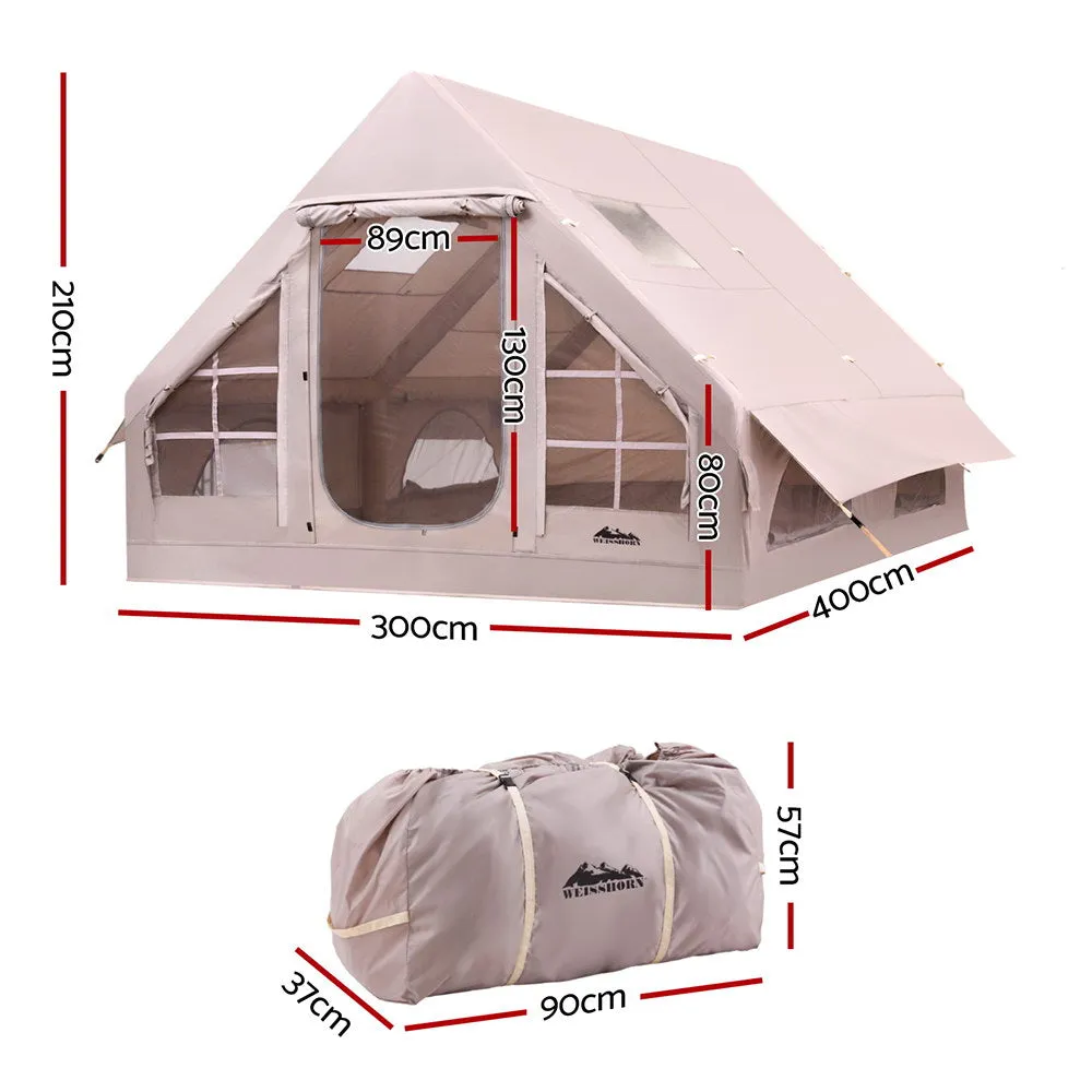 Weisshorn Camping Tent Inflatable Beach Tent 6 Person 300CM-ACT