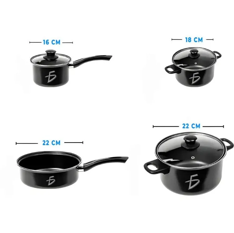 Wholesale pricing Reliable service Cookware Non-Stick 13-Piece Aluminum Set