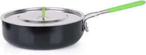 Wok Cookery Aluminum Alloy Non-Stick Pot Milk Pot Portable Pot Outdoor Set Pot Cookware Soup Folding Household Milk Pot